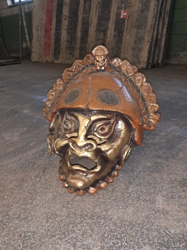 Fasnachtsmaske – Mystischer Krieger / Inka